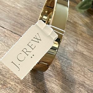 NWT Lovely J.Crew Gold Bangle Bracelet